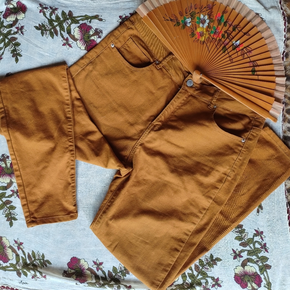 BROWN PANTS